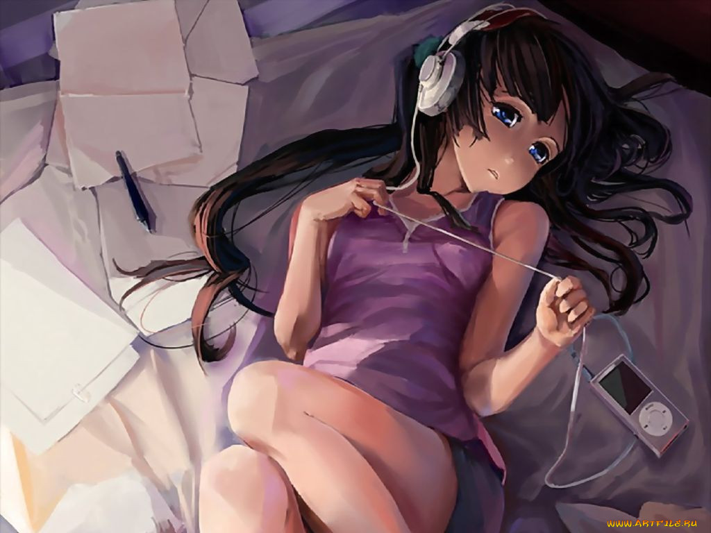 , headphones, instrumental